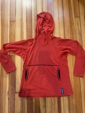 Micro Grid Red Melanzana Hoodie